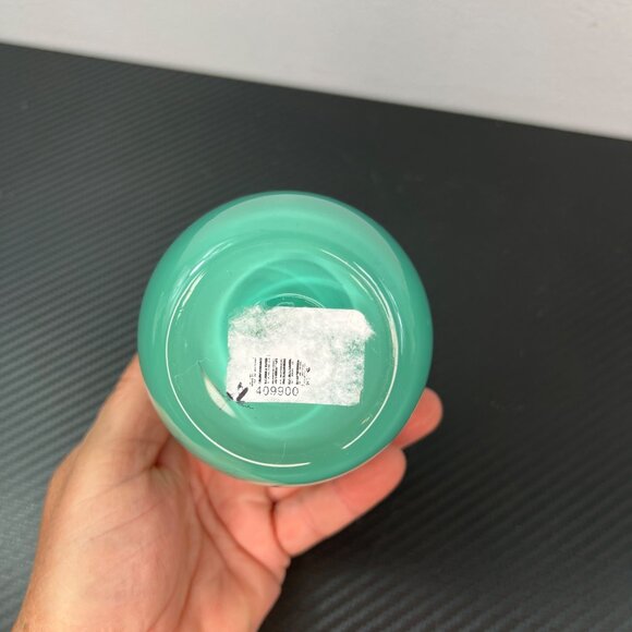 Glassybaby Strength Sea Green Hand Blown Votive Candle Holder - Picture 4 of 7